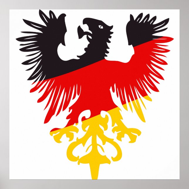 Pôster águia alemã (Frente)