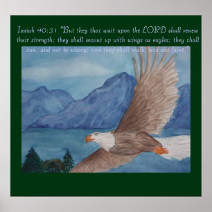 Poster Águia crescente