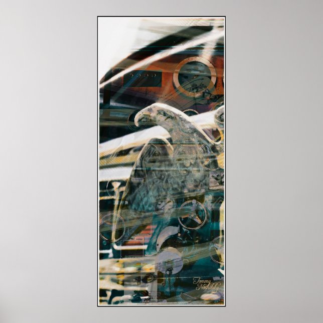 Pôster Águia Cria 1 (Frente)