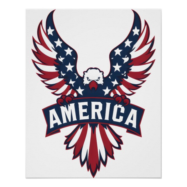 Pôster Águia da América (Frente)