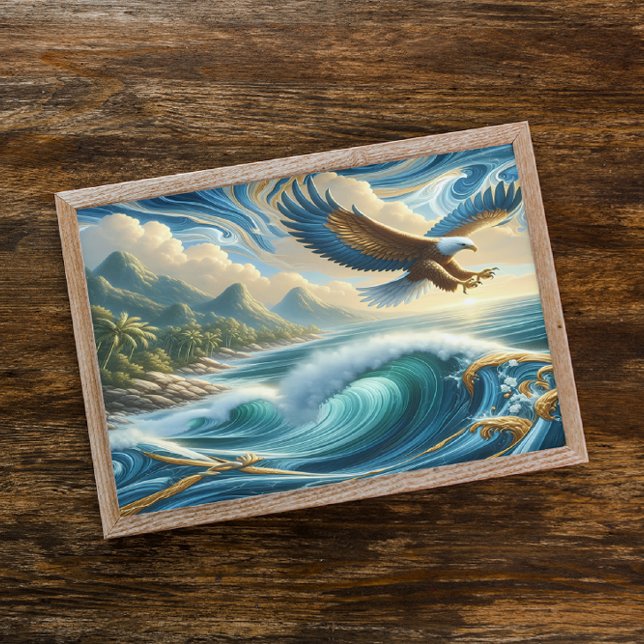 Poster Águia Majestosa da Liberdade (Criador carregado)