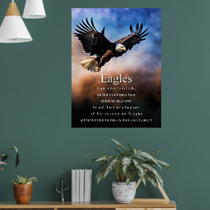 Poster Águias Inspiradoras Motivacionais