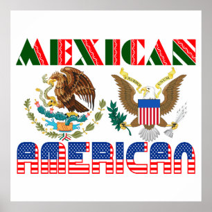 Pôster Águias Mexicanas Americanas