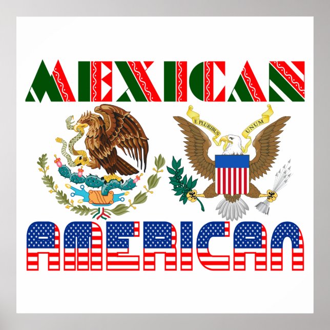 Pôster Águias Mexicanas Americanas (Frente)