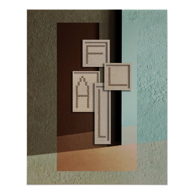 Pôster agulha_3_4forfall_2 poster brilhante (Frente)