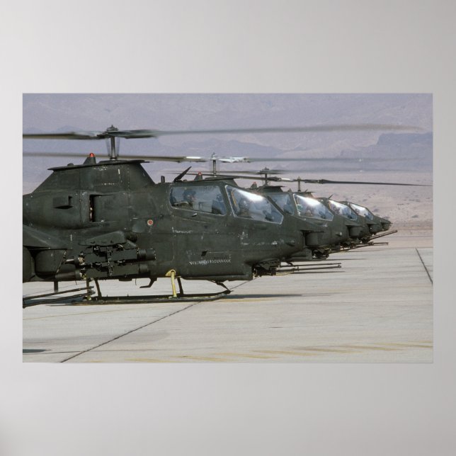 Poster AH-1 Cobras (Frente)