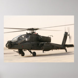 Pôster AH-64 Apache
