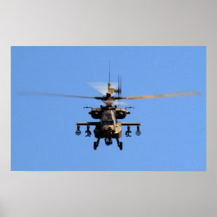Pôster AH-64 Apache