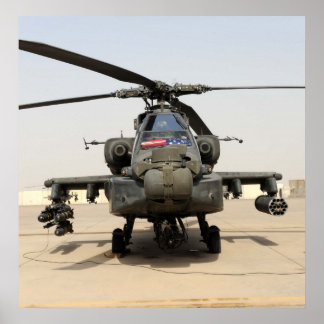 Pôster AH-64 Apache