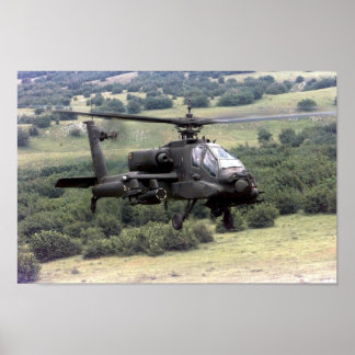 Pôster AH-64 Apache