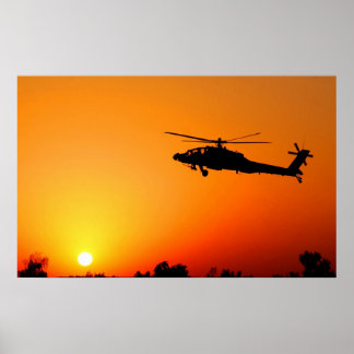 Poster AH-64 Apache
