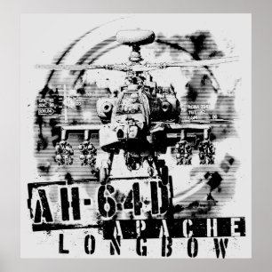 Poster AH-64D Apache Longbow