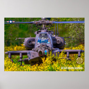 POSTER AH-64E APACHE GUARDIAN
