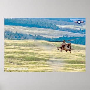 POSTER AH-64E APACHE GUARDIAN