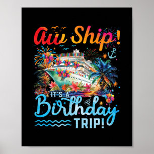 Poster Ah Nao É Uma Viagem De Aniversário 2025 Família Co