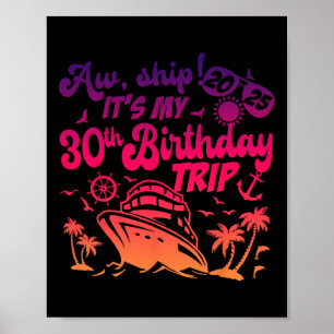 Poster Ah Navio É Meu Cruzeiros De 30 Anos De Idade 2025