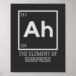 Poster Ah, o elemento das surpresas