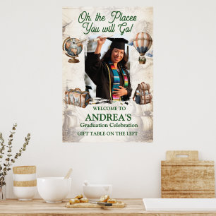 Poster Ah, Os Lugares Para Onde Ela Irá Festa de Formatur