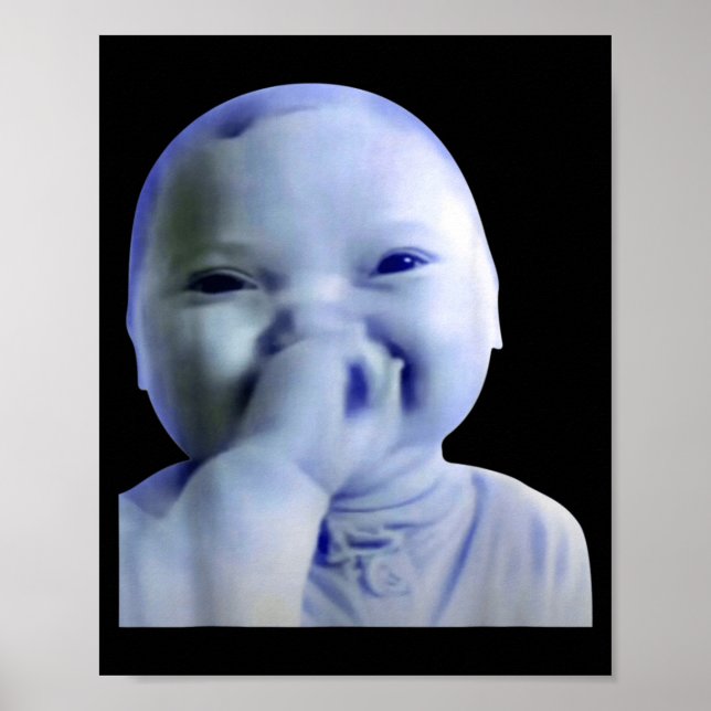 Poster Ai Baby You Swear Meme Funny Laughing Baby Meme Br (Frente)