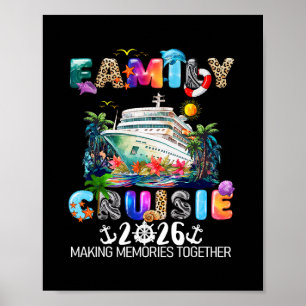 Poster Ai Navio É Uma Viagem Familiar 2026 Navio de Cruze