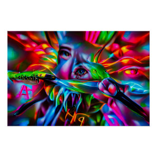 Pôster Aichmofobia: Arte Surreal Viva