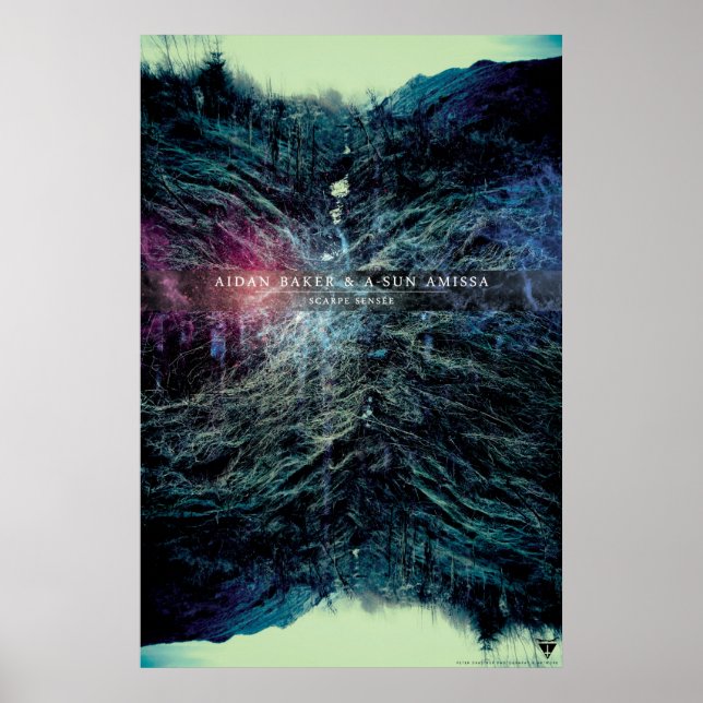 Poster Aidan Baker & A-Sun Amissa - Scarpe Sensée 24x36 (Frente)