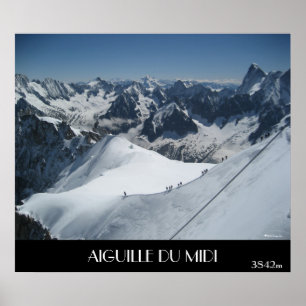 Pôster AIGUILLE DU MIDI, 3842m