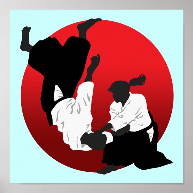 Pôster Aikido (Frente)