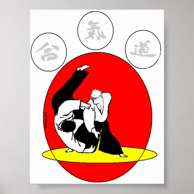 Pôster aikido (Frente)