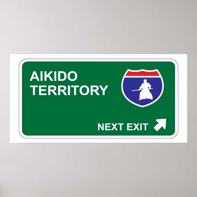 Poster Aikido Next Exit (Frente)