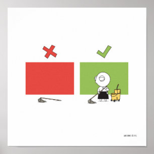 Poster Aikido - Regra Dojo nº 6