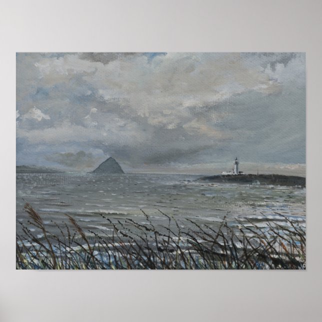 Poster Ailsa Craig de Arran 2007 (Frente)