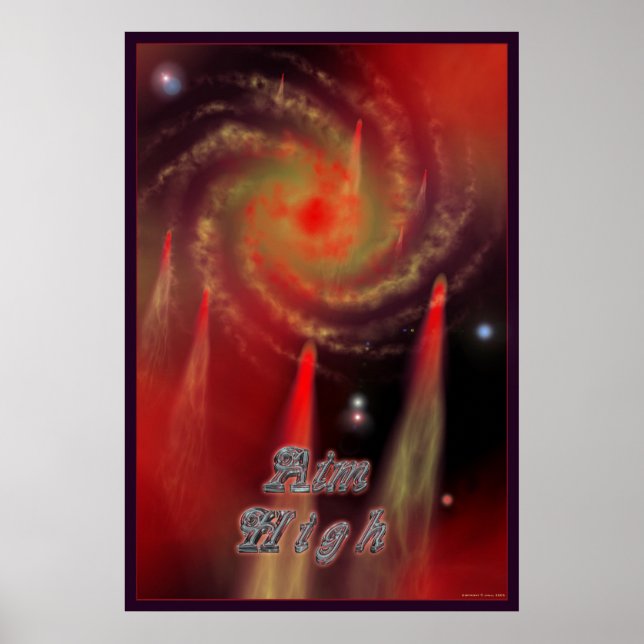 Poster Aim alto (Frente)