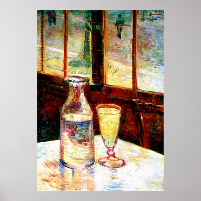 Poster Ainda a vida Absinthe Van Gogh BFine Art (Frente)