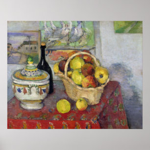 Pôster Ainda com Tureen, c.1877