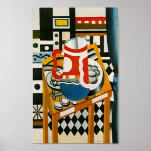 Pôster Ainda é a vida com uma cerveja mug