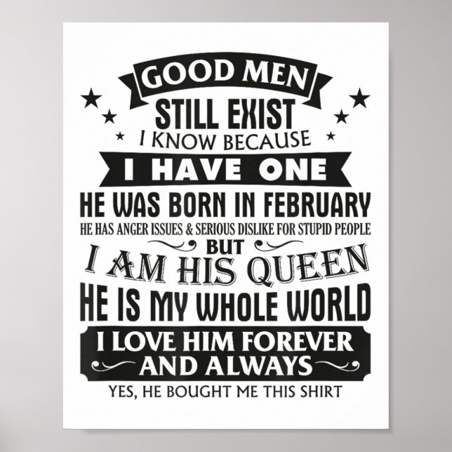 Poster Ainda Existem Homens Bons Que Sei Que Tenho Uma Na (Frente)