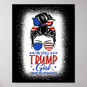 Poster Ainda Sou Uma Garota Idiota Que Não Faço Desculpas
