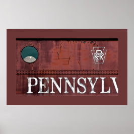 Poster Ainda Vermelho Toscano