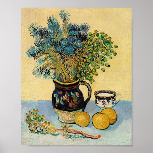 Poster Ainda Vida Natureza Morte Vincent van Gogh (Frente)