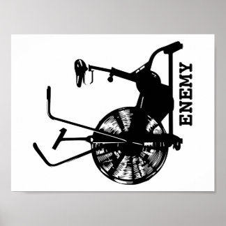 Poster Air Bike Enemy