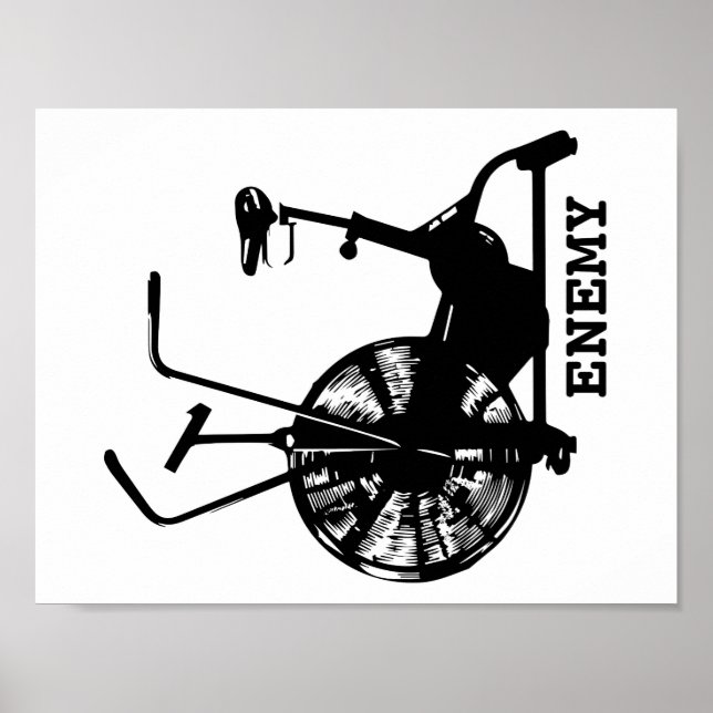 Poster Air Bike Enemy (Frente)