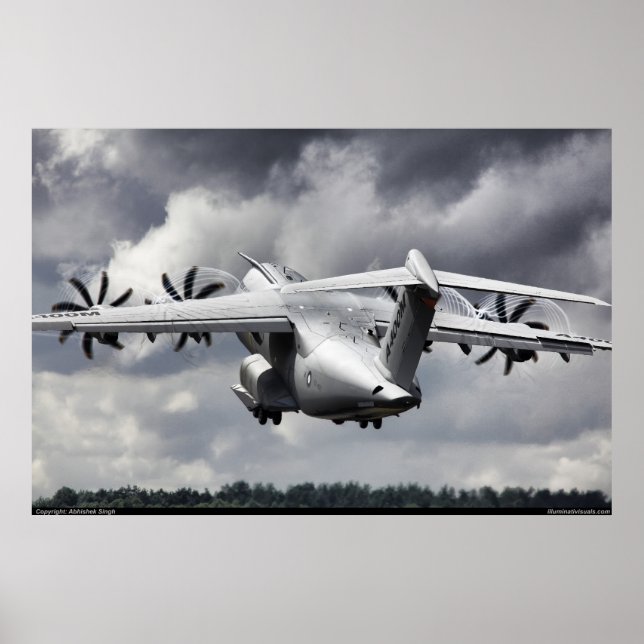 Poster Airbus A400M (Frente)