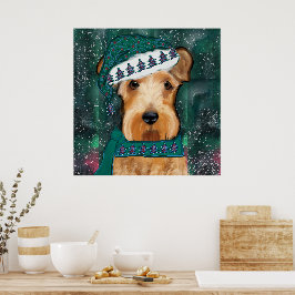 Poster Airedale Terrier