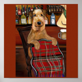 Poster Airedale Terrier