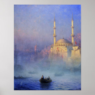 Poster Aivazovsky - Mesquita de Constantinopla
