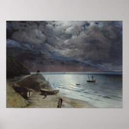 Poster Aivazovsky - Noite Em Gurzuf