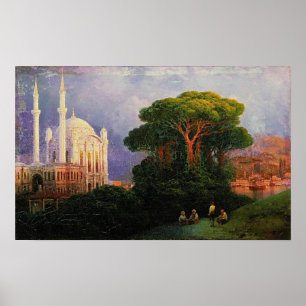 Poster Aivazovsky - Vista De Constantinopla