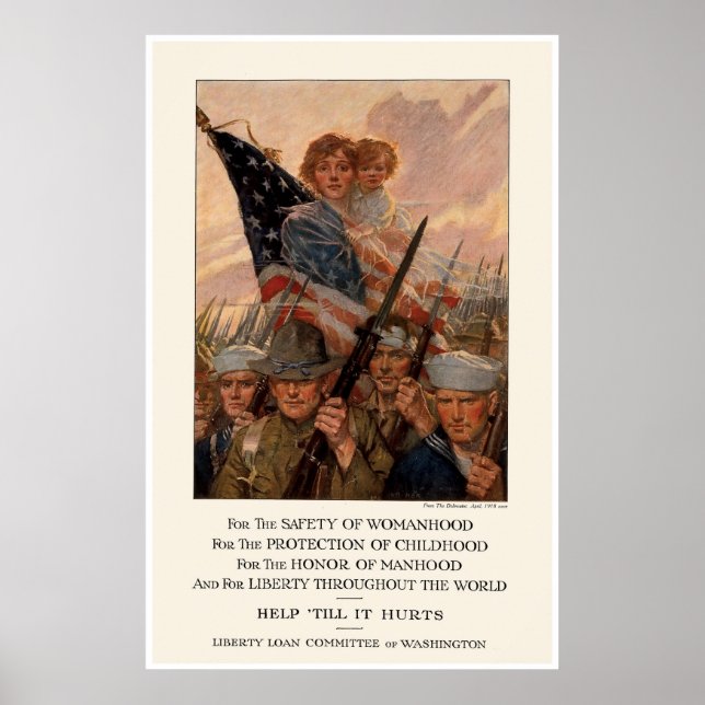 Pôster Ajuda até que machuque (Frente)