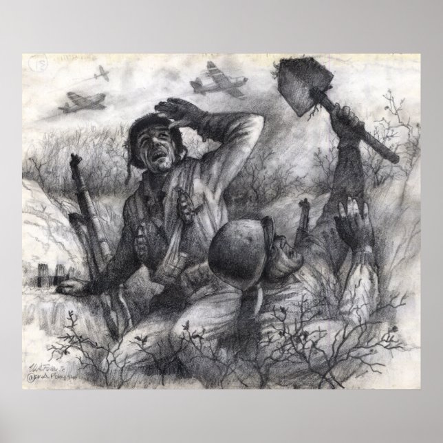 Poster Ajuda dos P-47s (Frente)